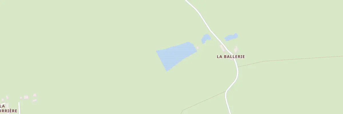 Plan du 335 La Ballerie à Mézangers