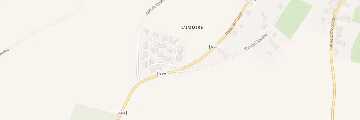 Plan du 1 Lot de l’Imoire à Fontenet