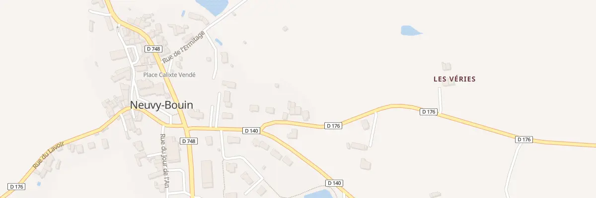 Plan du 17 Rte de la Merveille à Neuvy-Bouin