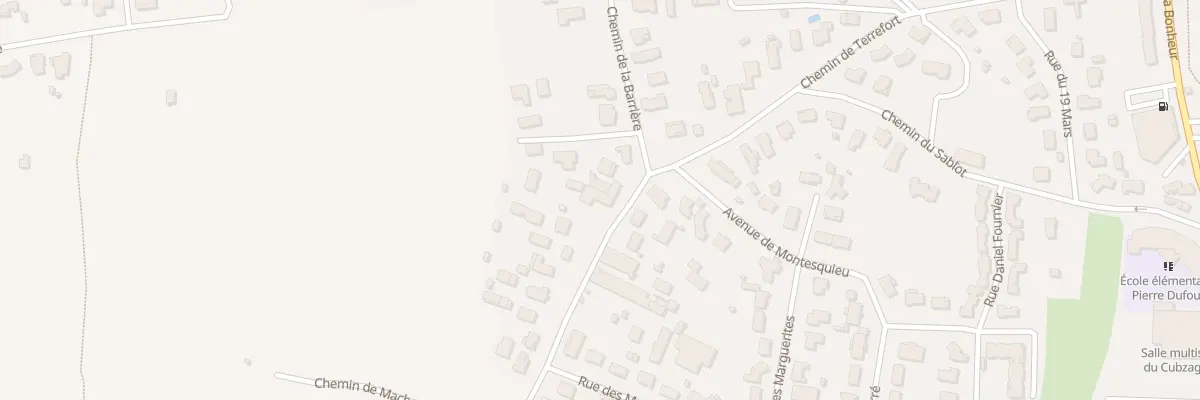 Plan du 51B Che de Terrefort à Saint-André-de-Cubzac
