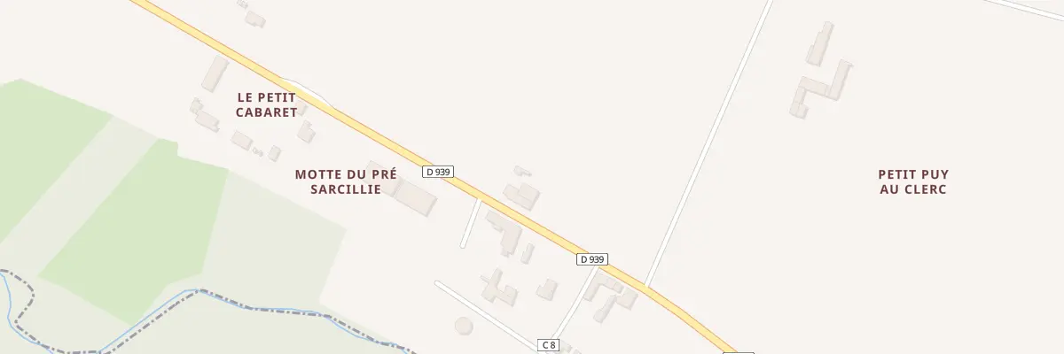 Plan du 4 Le Petit Cabaret à Varaize