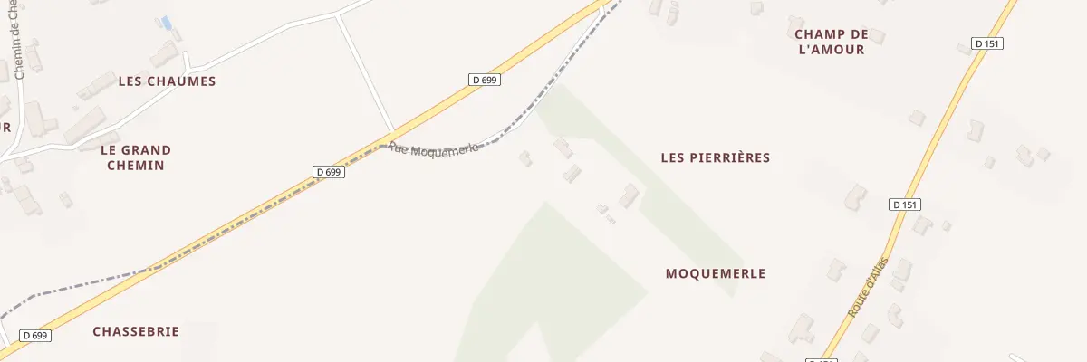 Plan du 13 Rue Moquemerle à Saint-Simon-de-Bordes