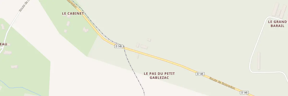 Plan du 16 Rte de Boisredon à Souméras