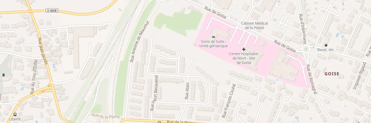 Plan du 19 Rue Guillaume Apollinaire à Niort