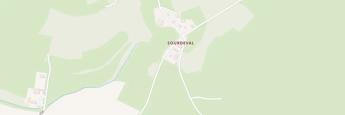 Plan du 2 Rte de Sourdeval et de la Comm au Vey