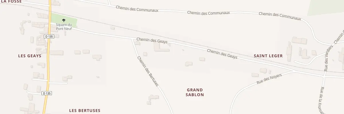 Plan du 19 Chem des Bertuses à Brives-sur-Charente