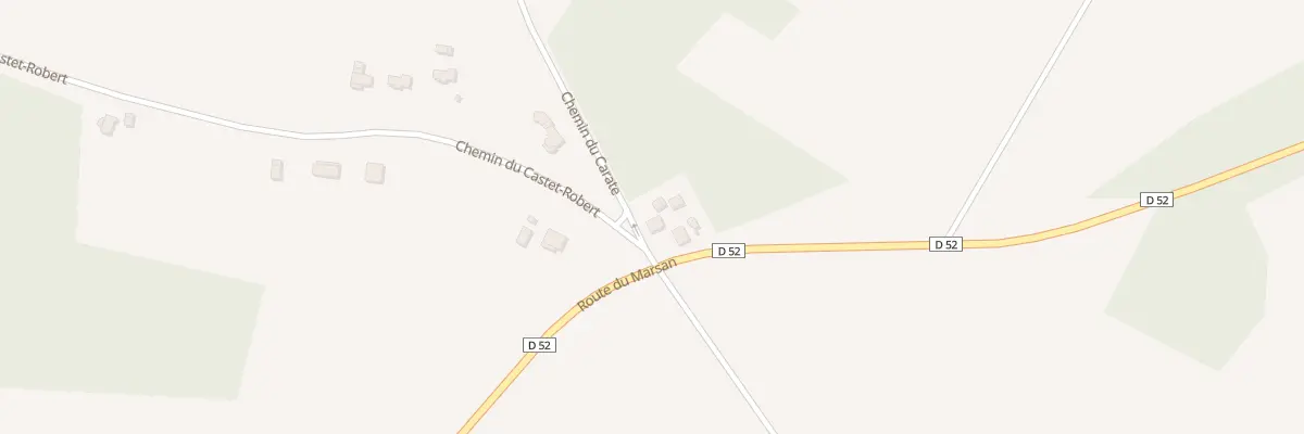 Plan du 2255 Che de Carrate à Montgaillard