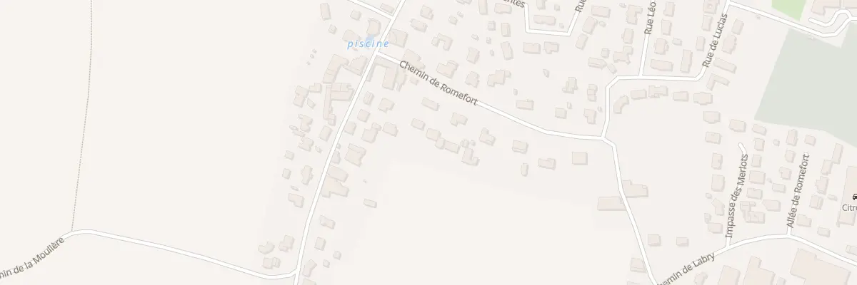 Plan du 440 Che de Romefort à Saint-André-de-Cubzac