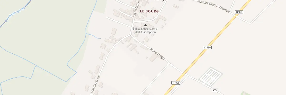 Plan du 12 Rue du Logis à Poursay-Garnaud