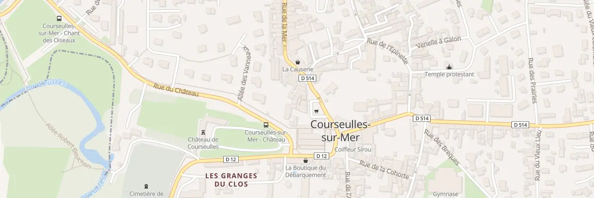 Plan du 11B Rue de la Mer à Courseulles-sur-Mer