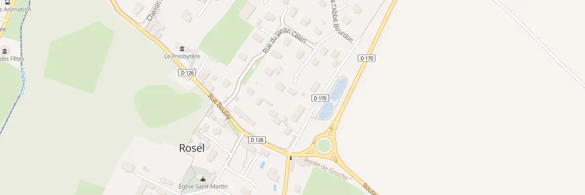 Plan du 5 Rue des Tailleurs de Pierre à Rosel
