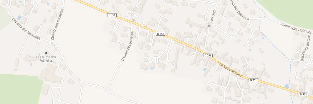 Plan du 12 Rue Saint-Almand aux Garennes sur Loire