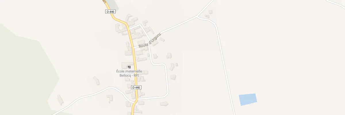 Plan du 5001F Rouan à Bats