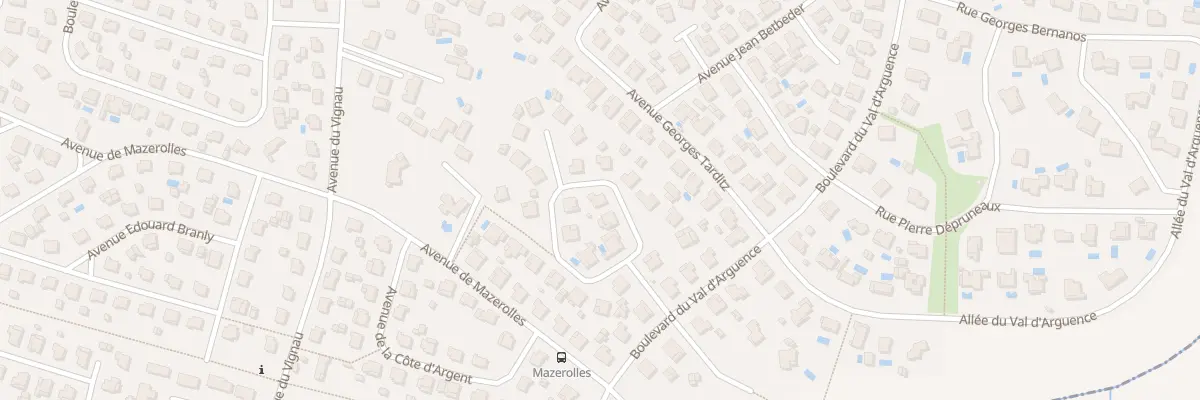 Plan du 9 Rue Paul Ramadier à Mont-de-Marsan
