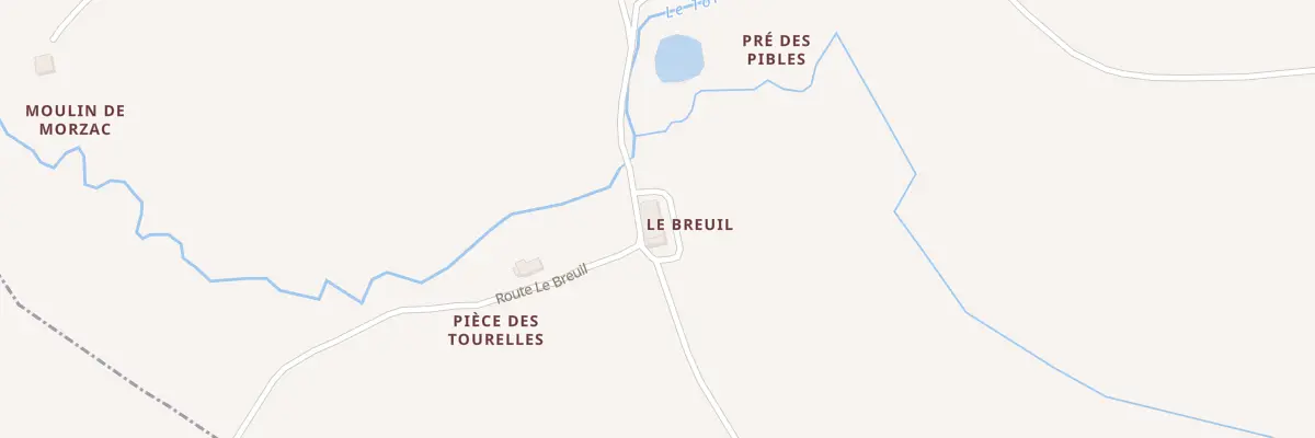 Plan du 5140 Le Breuil à Rouffignac