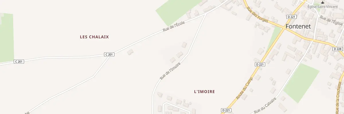 Plan du 10 Rue de l’Imoire à Fontenet