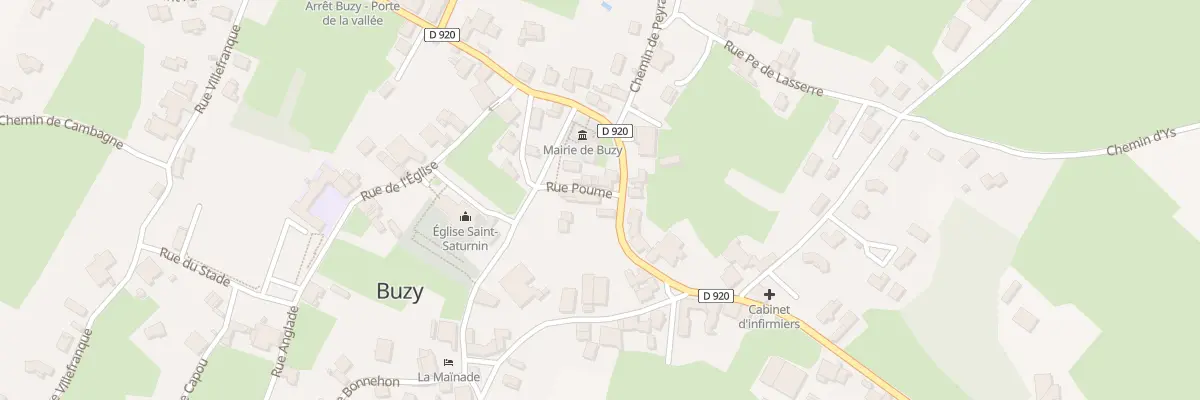 Plan du 4 Rue Poume à Buzy
