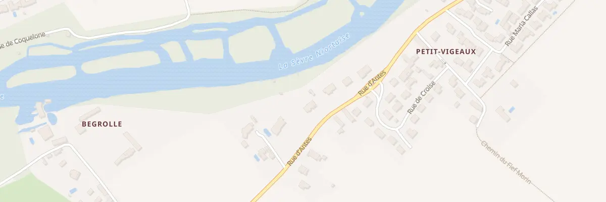 Plan du 147 Rue d’Antes à Niort