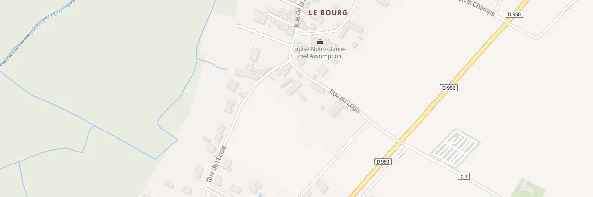 Plan du 8 Rue du Logis à Poursay-Garnaud