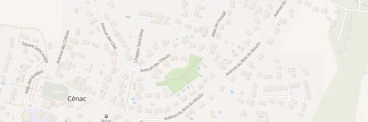 Plan du 9 Av des Tilleuls à Cénac
