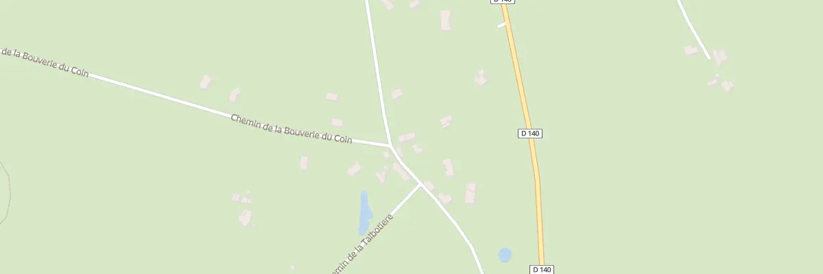 Plan du 290 Rte de la Chapelle-Rainsouin à Saint-Léger