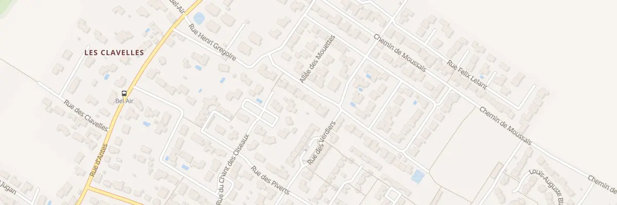 Plan du 83 Rue Marie Pierre Fracard à Niort