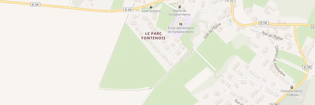 Plan du 16 Rue des Fours à Chaux à Fontaine-Henry