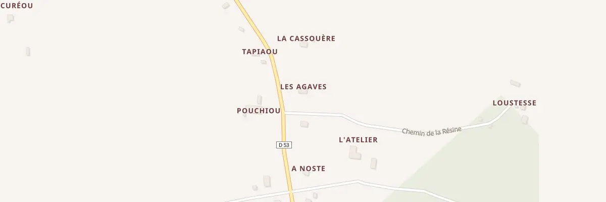 Plan du 525 Chem de la Résine à Bélis