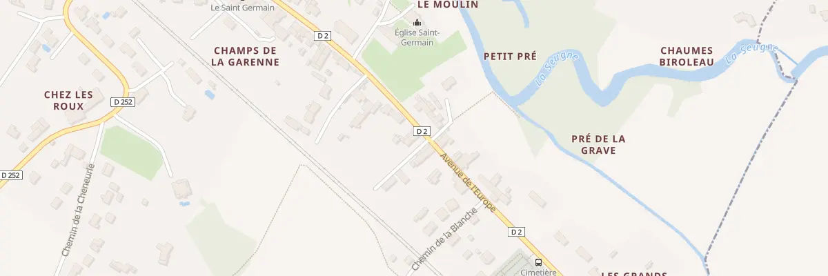 Plan du 56 Av de l’Europe à Saint-Germain-de-Lusignan