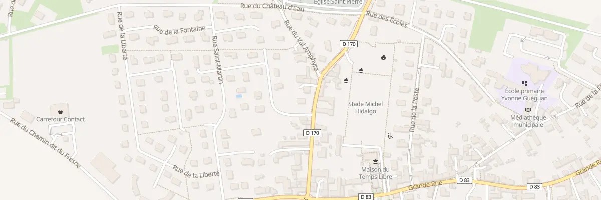 Plan du 17 Rue du Bigard à Thaon