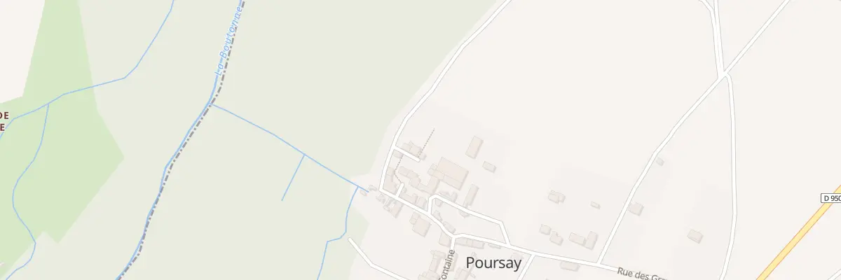 Plan du 3 Imp de l’Ouche à Poursay-Garnaud