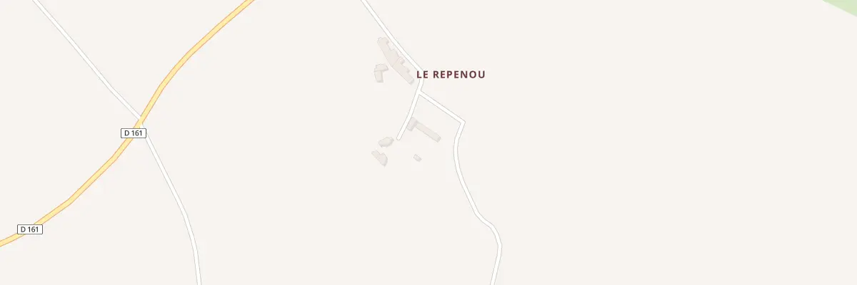 Plan du 2 Le Repenou à Genneton