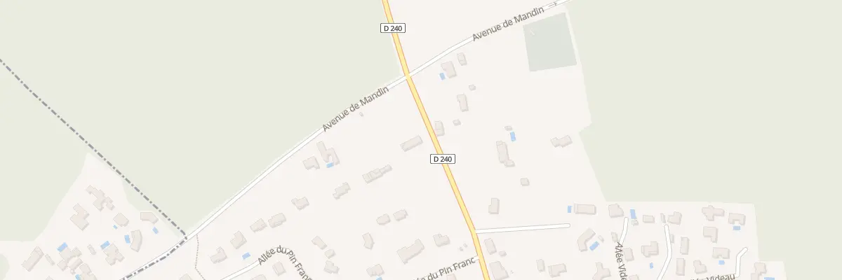 Plan du 67 Rte de Bordeaux à Cénac