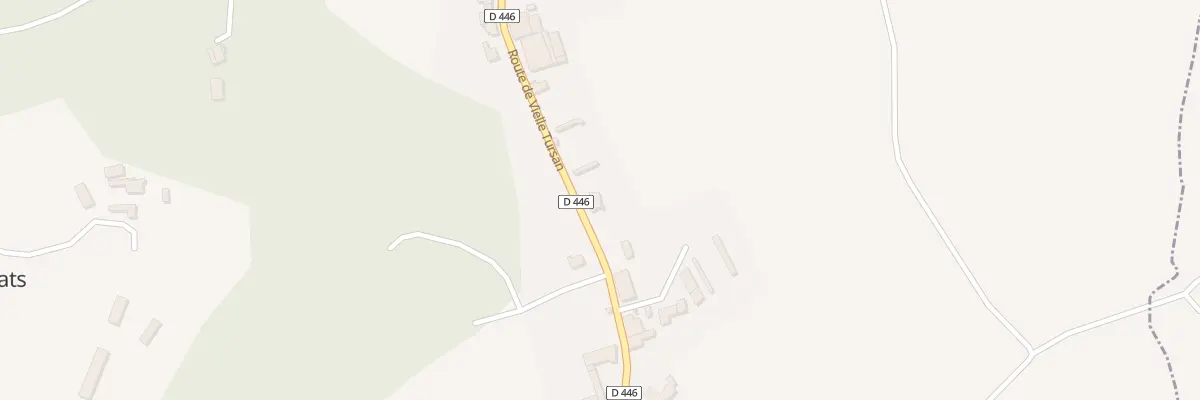 Plan du 283 Rte du Tursan à Bats