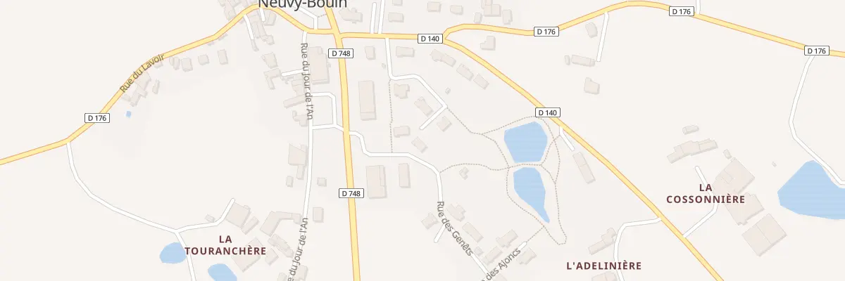Plan du 22 Aire du Petit Ruisseau à Neuvy-Bouin