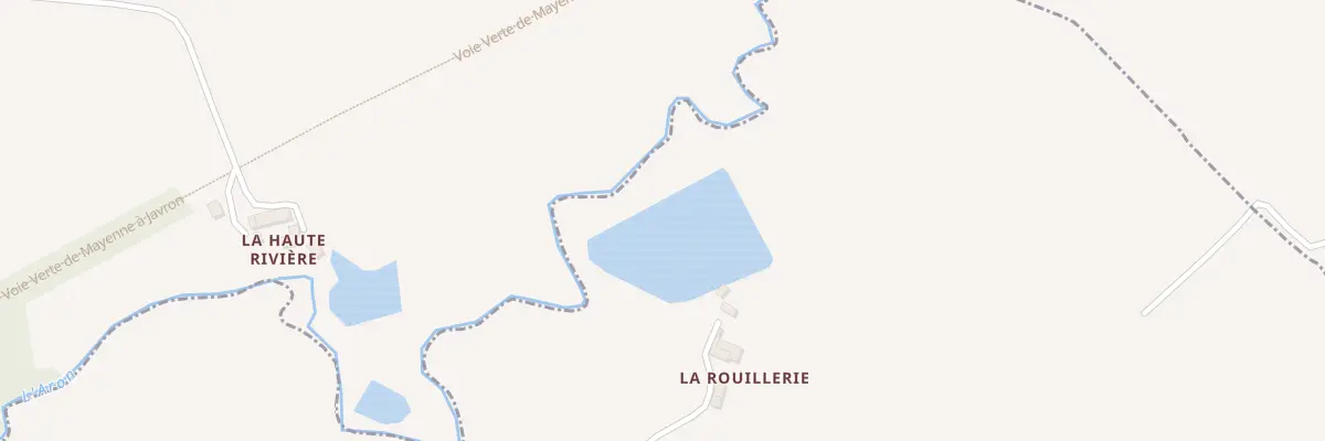 Plan du 2 La Rouillerie à Grazay