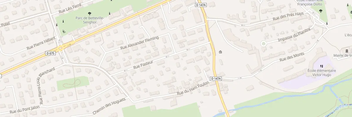 Plan du 11 Rue Pasteur à Verson