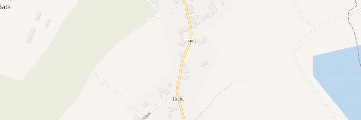 Plan du 508 Rte du Tursan à Bats