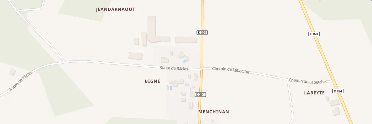 Plan du 2219 Rte de Râcles à Saint-Maurice-sur-Adour