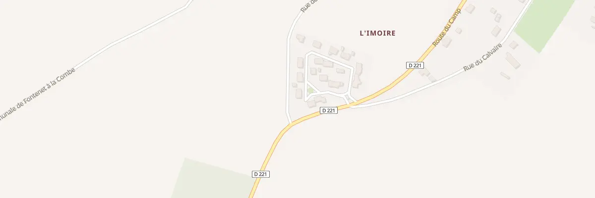 Plan du 12 Lot de l’Imoire à Fontenet