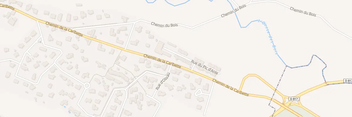 Plan du 23 Rue du Pic d’Anie à Poey-de-Lescar