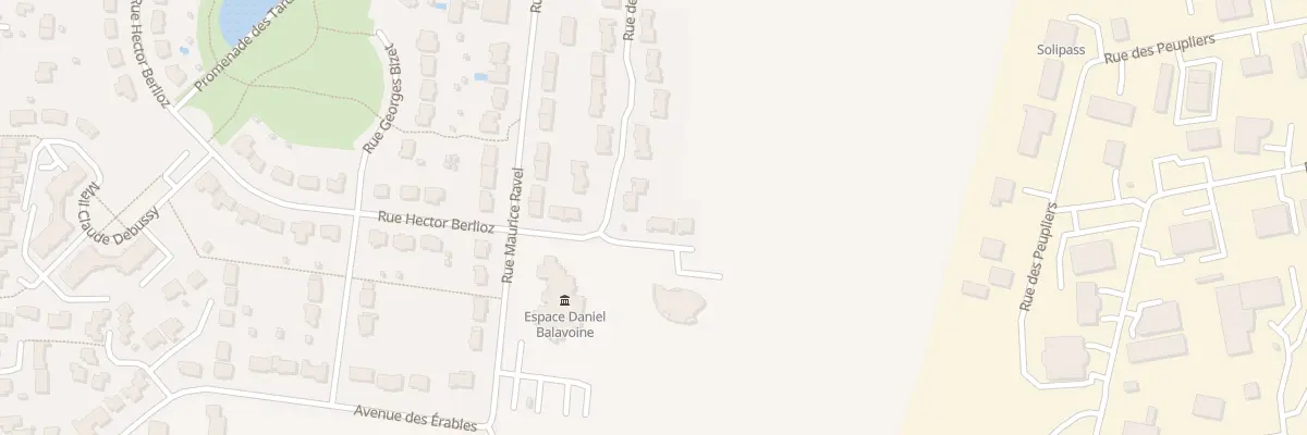 Plan du 1 Rue Françoise Dolto à Tiercé