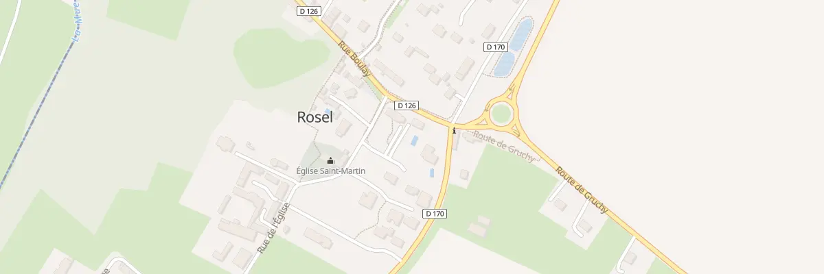 Plan du 4 Imp de l’Église à Rosel