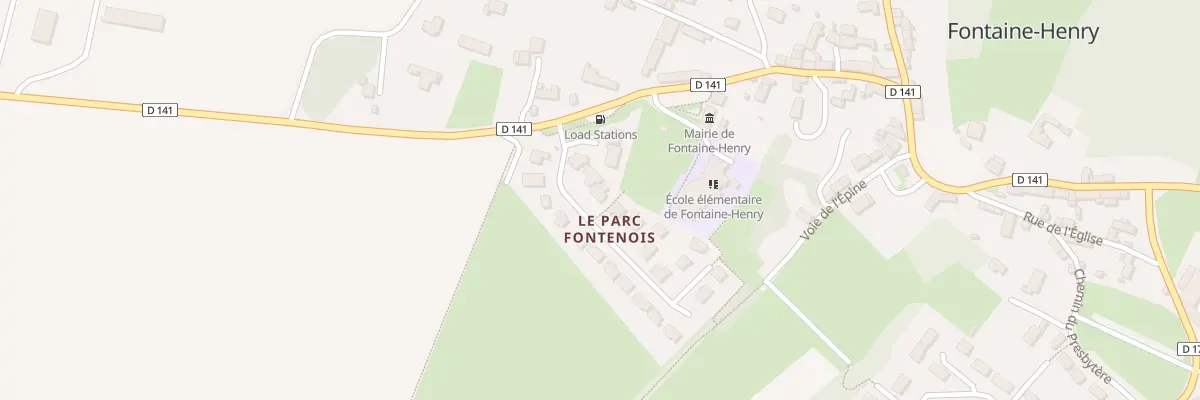 Plan du 9 Rue des Fours à Chaux à Fontaine-Henry