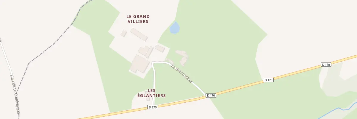 Plan du 5125 Le Grand Villier à Cléré-sur-Layon