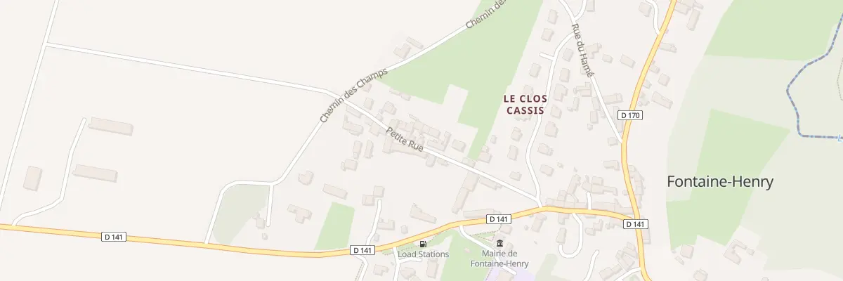 Plan du 18 Rue Petite Rue à Fontaine-Henry