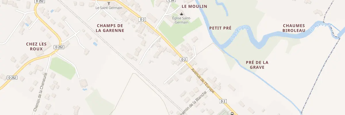 Plan du 52 Av de l’Europe à Saint-Germain-de-Lusignan