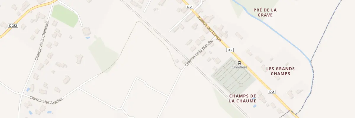 Plan du 8 Che de la Blanche à Saint-Germain-de-Lusignan