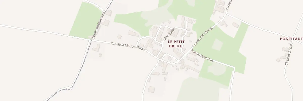 Plan du 2 Rue de la Maison Neuve à Saint-Pierre-de-l’Isle