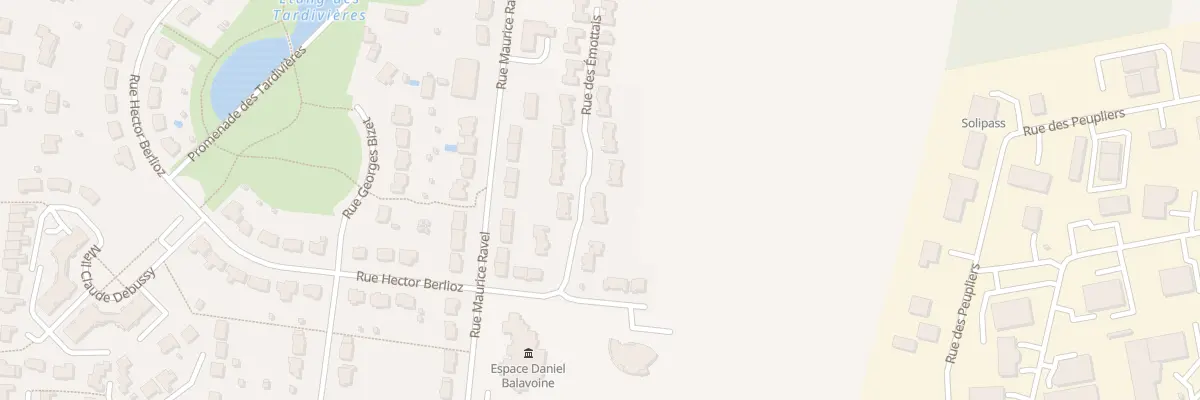 Plan du 12 Rue des Emottais à Tiercé